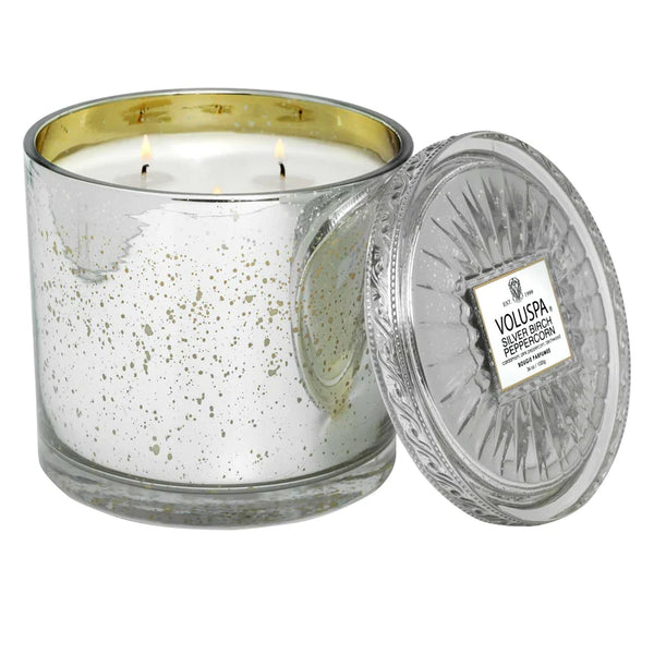 Silver Birch Peppercorn Candle