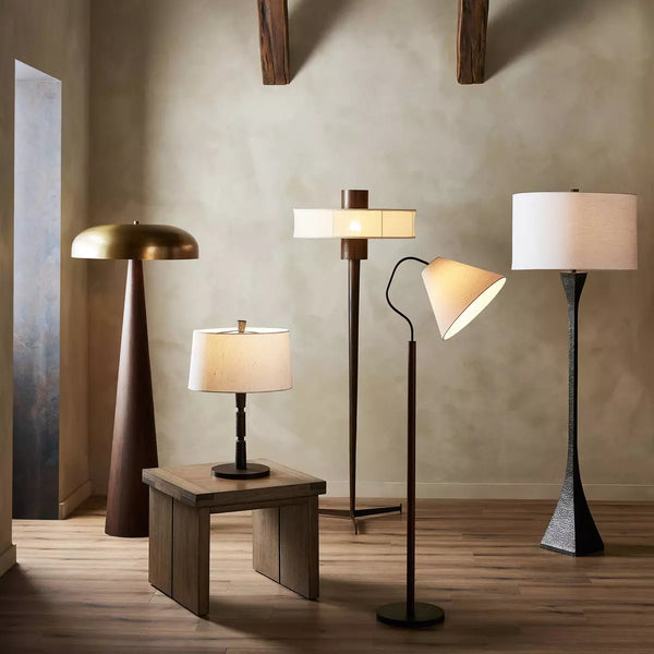 Rust Floor Lamp