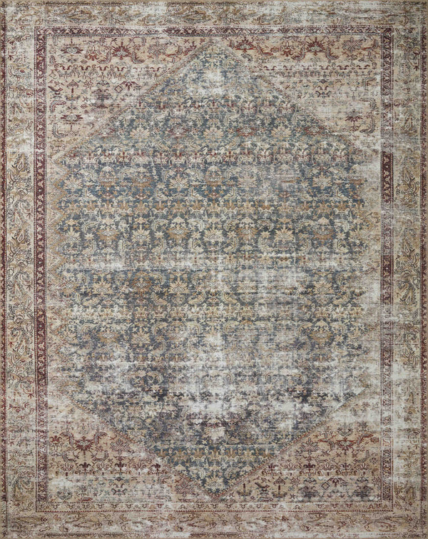 Amber Lewis x Loloi Georgie Teal / Antique 8'-4" x 11'-6" Area Rug