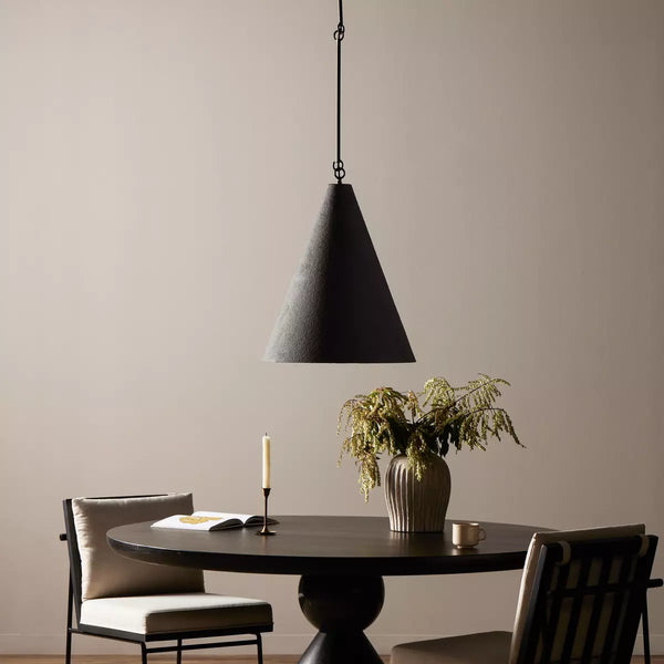Matte Black Small Pendant