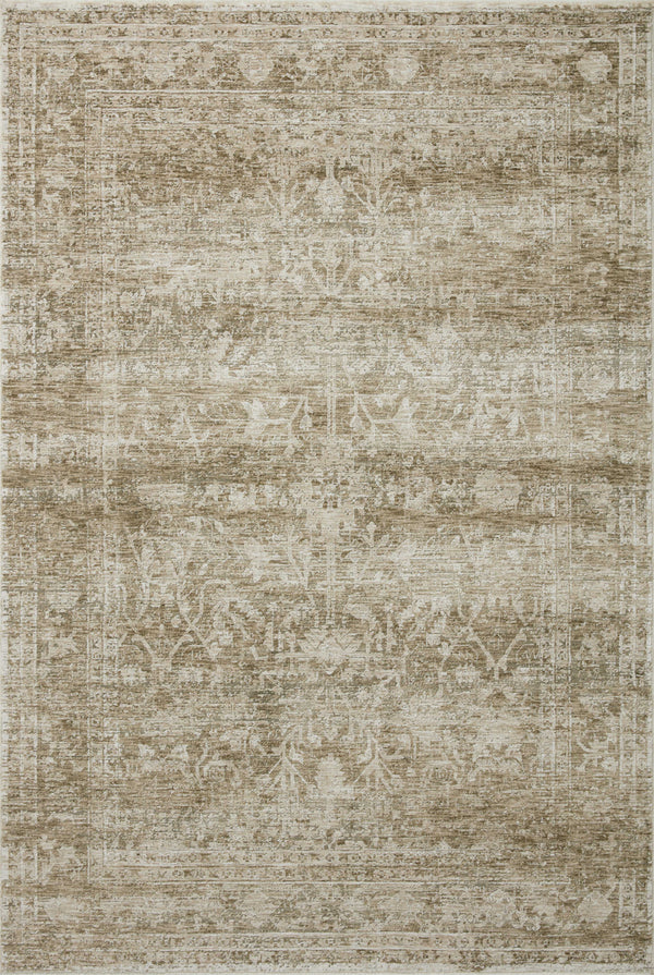 Amber Lewis x Loloi Honora Khaki / Beige 9'-6" x 13' Area Rug