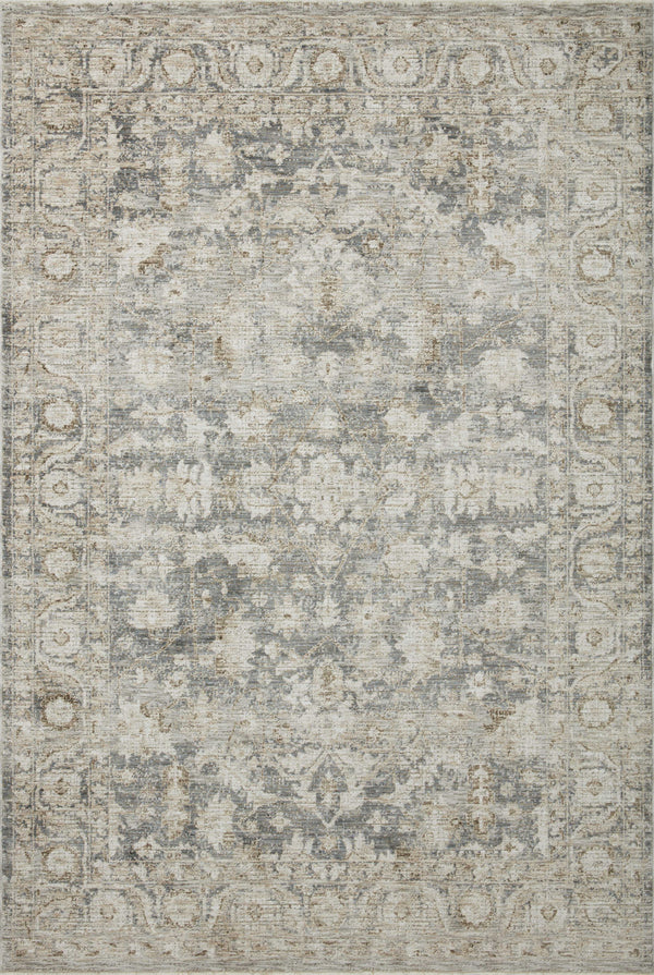 Amber Lewis x Loloi Honora Slate / Beige 9'-6" x 13' Area Rug