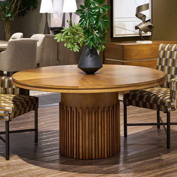 Camel Edge Dining Table