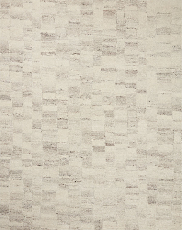 Amber Lewis x Loloi Rocky Ivory / Silver 9'-3" x 13' Area Rug