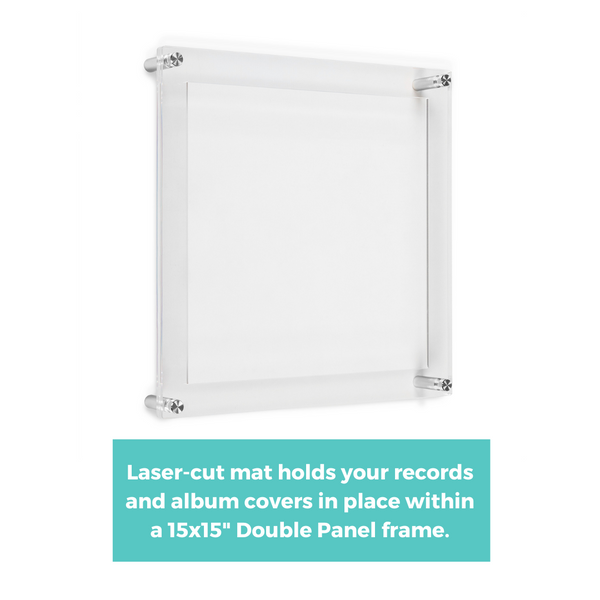 Set of 9 Record Frames Wallscape