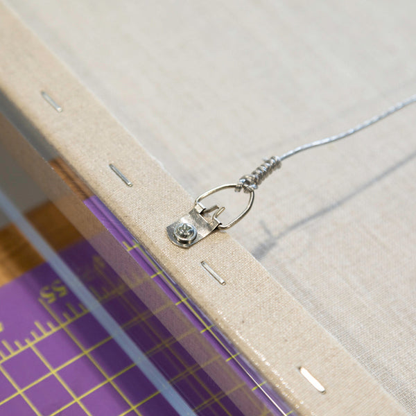 Framed Hermès Faubourg Rainbow Pocket Square in a 20x20x3 Shadowbox