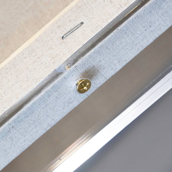 Framed Hermès Faubourg Rainbow Pocket Square in a 20x20x3 Shadowbox