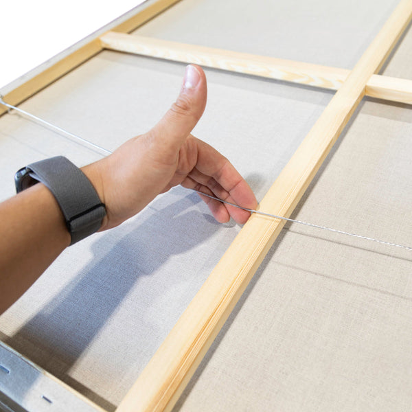 Framed Hermès Faubourg Rainbow Pocket Square in a 20x20x3 Shadowbox