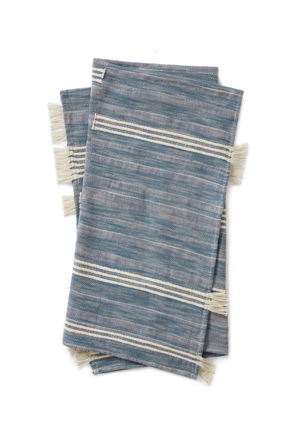 Amber Lewis x Loloi TAL0001 Blue 4'-2" x 5' Throw