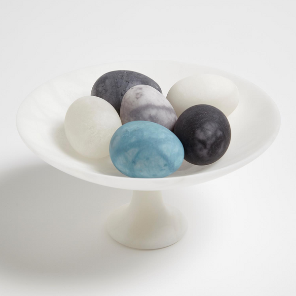 Alabaster Eggs - Set of 6
