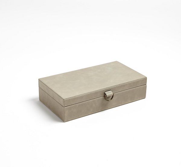 Grey Leather Box