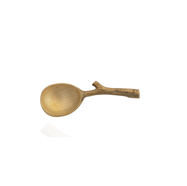 Brass Twig Handle Spoon