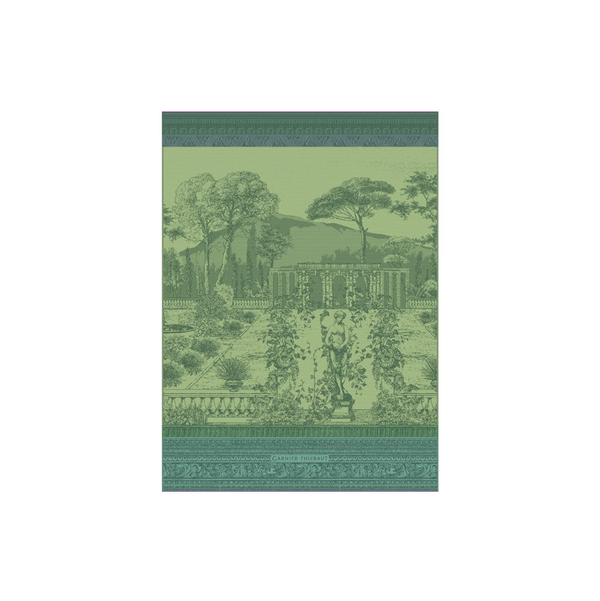 Jardin Spirituel Vert Kitchen Towel