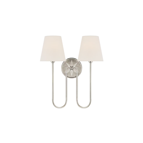 Polaris 17" Double Sconce