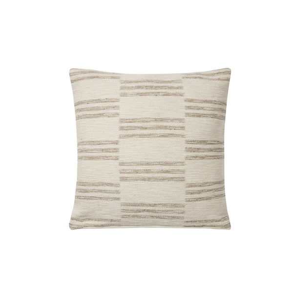 Jay Ivory / Sand Cover Only Pillow