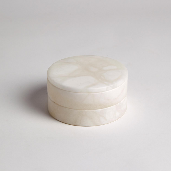 Alabaster Swivel Box