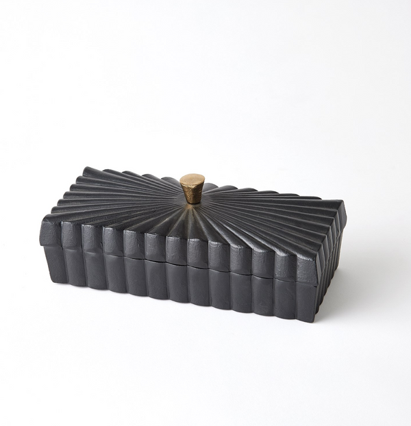 Black Box with Gold Knob