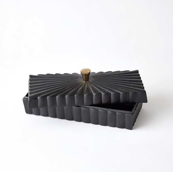 Black Box with Gold Knob