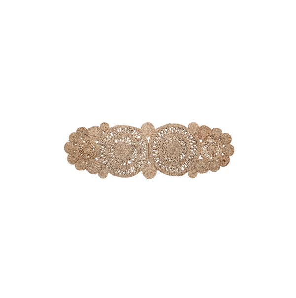 Jute Circles Runner