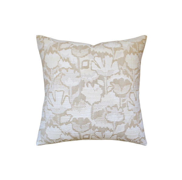 Barley Tulip Garden Lumbar Pillow