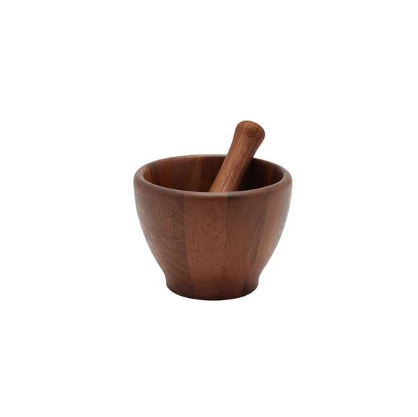Tashi Acacia Mortar and Pestle