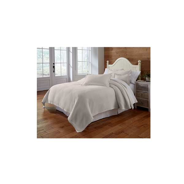 Blair White Coverlet
