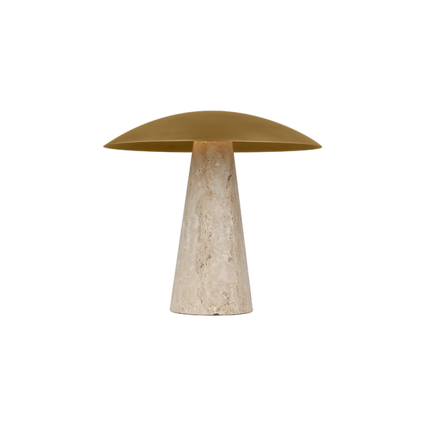 Aegis Travertine Table Lamp