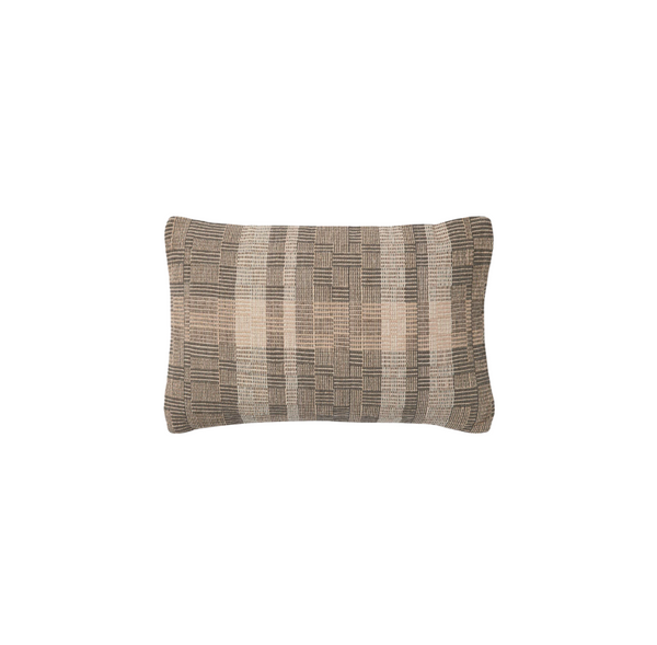 Bea Charcoal / Natural Cover Only Pillow