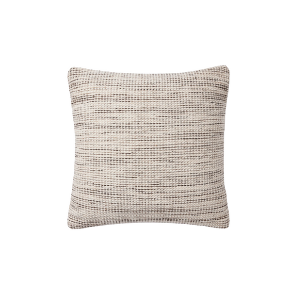 Morro Natural / Grey Pillow Cover Only