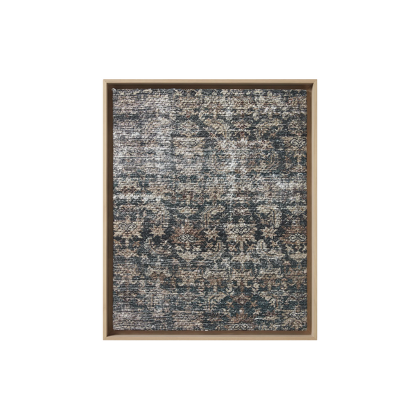 Mahon Blue / Rust Wall Art