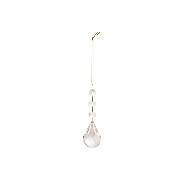 Crystal Hanging Bead Drop Ornament