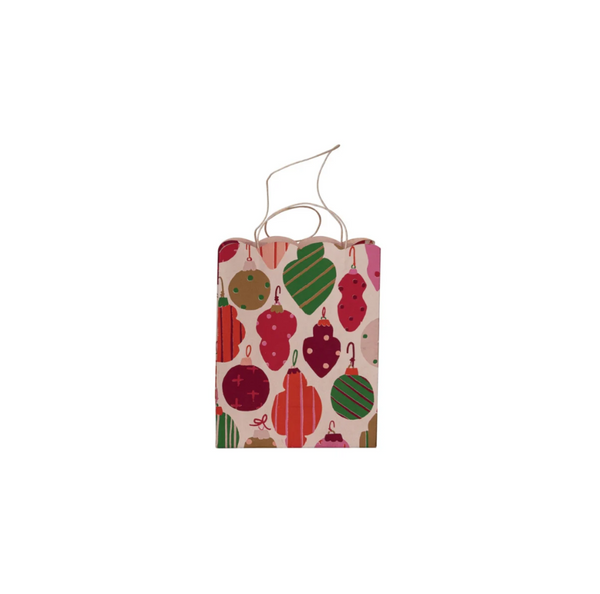 Paper Scalloped Gift Bag