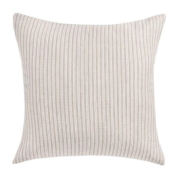 Natural Stripe Pillow - 22x22