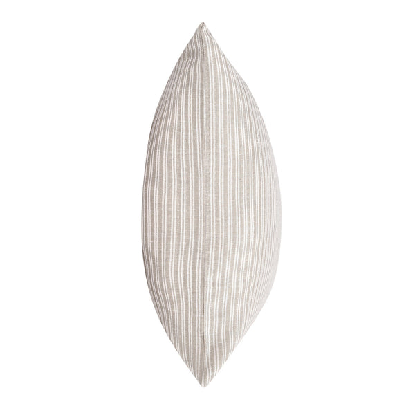 Natural Stripe Pillow - 22x22