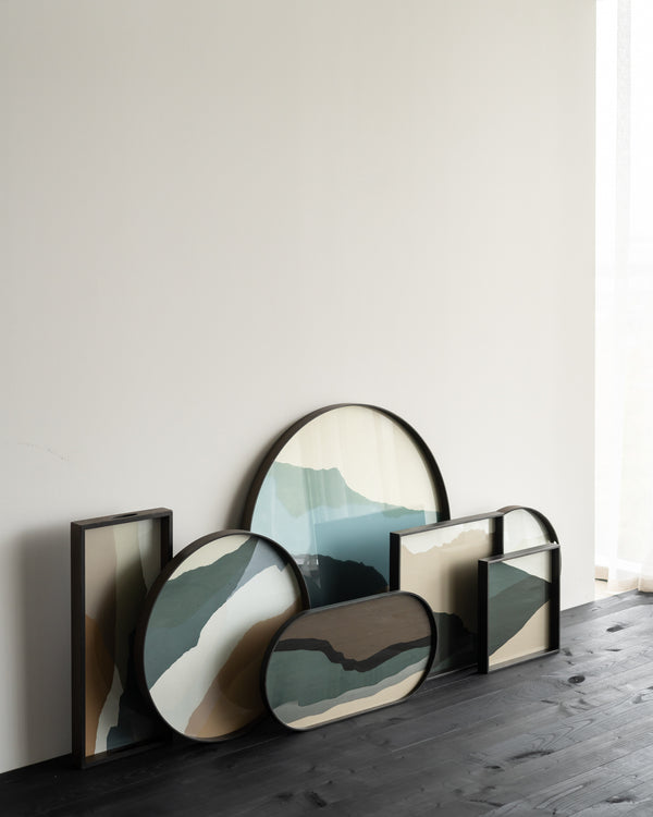 Wabi Sabi Glass Trays