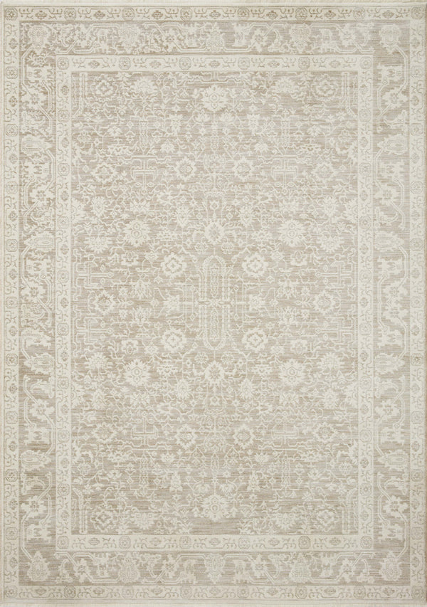 Amber Lewis x Loloi Zuma Sand / Stone 9'-6" x 13'-1" Area Rug