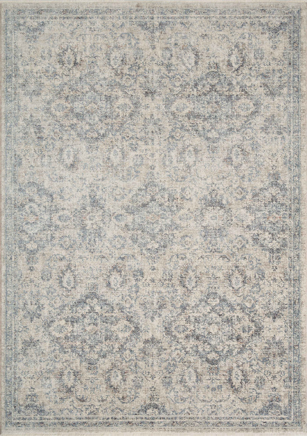 Amber Lewis x Loloi Zuma Pebble / Stone 9'-6" x 13'-1" Area Rug