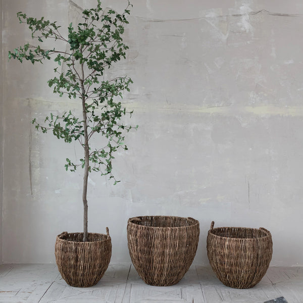 Woven Banana Leaf Baskets