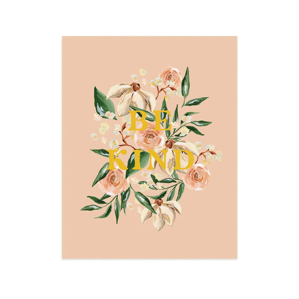 Be Kind Art Print
