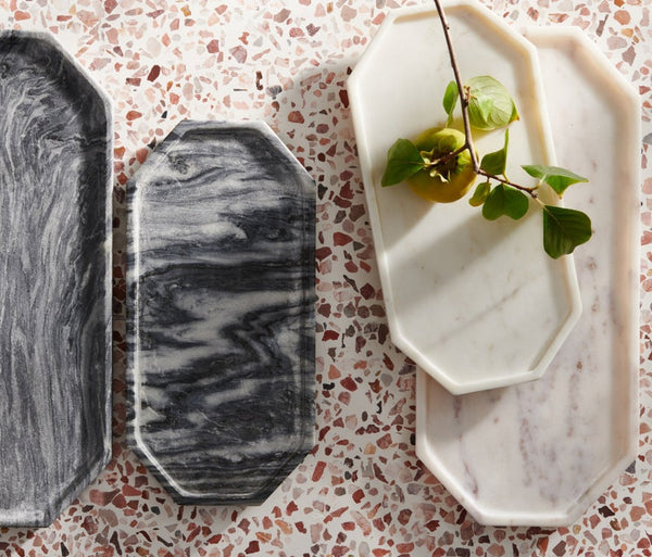 White Serving Trays