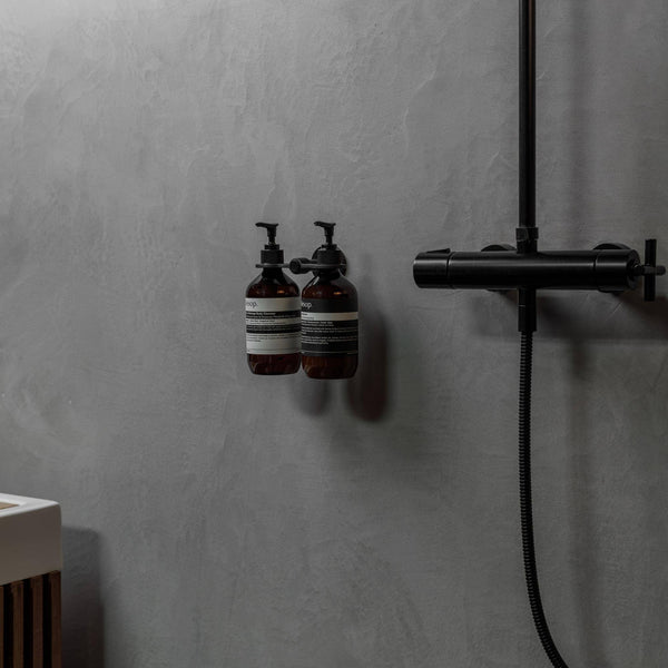 SOAP HOLDER / CAST / DOUBLE DISPENSER