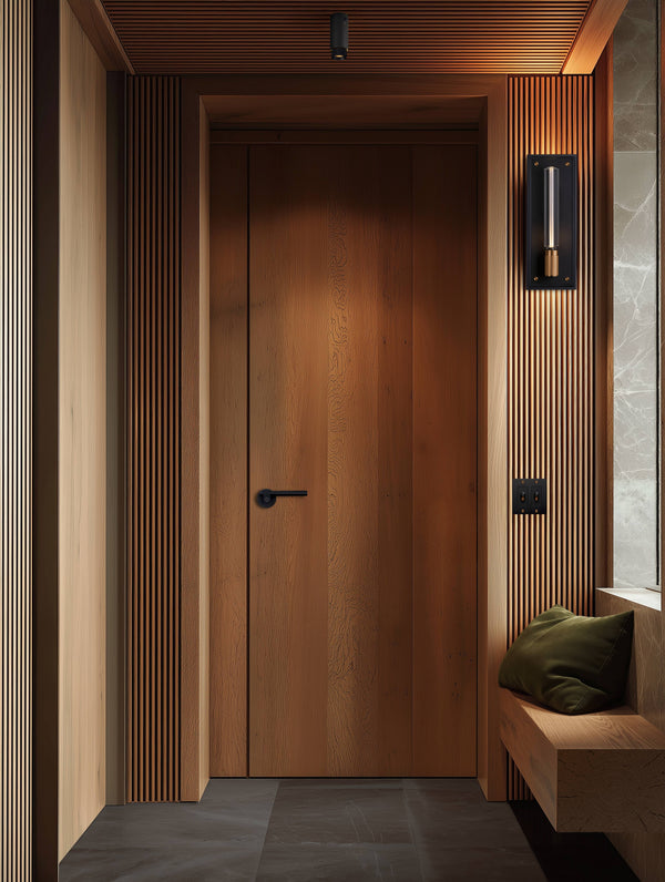 DOOR HANDLE SET / PRIVACY / CAST / LATCH INCLUDED