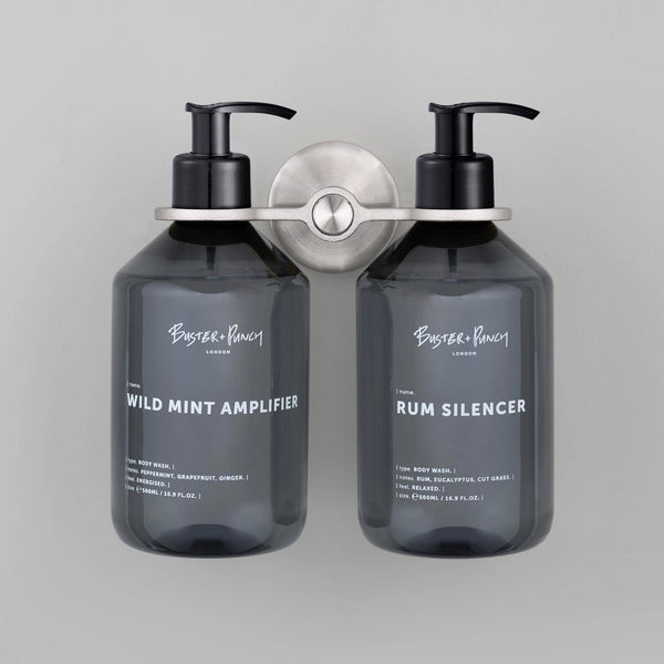 SOAP HOLDER / CAST / DOUBLE DISPENSER