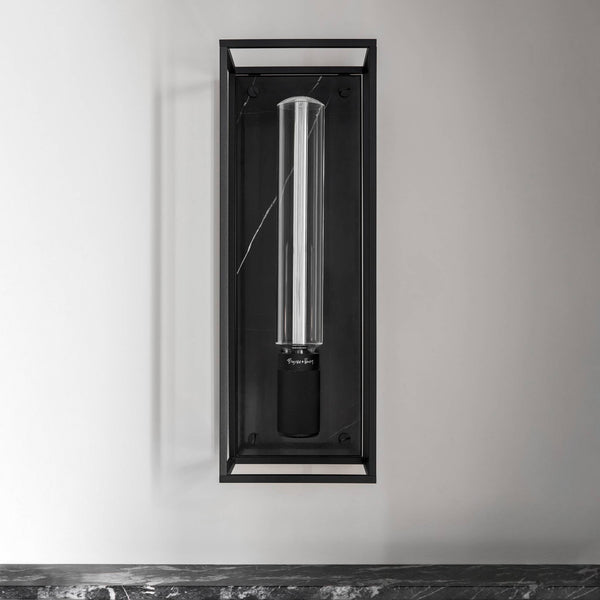 CAGED WALL / LARGE / CROSS / BLACK MARBLE