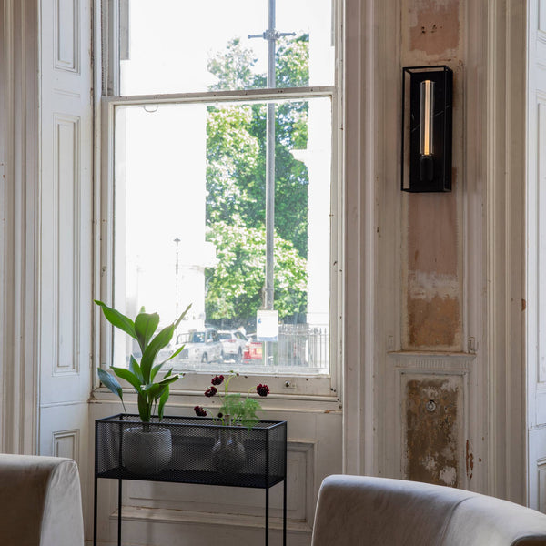 CAGED WALL / LARGE / CROSS / BLACK MARBLE