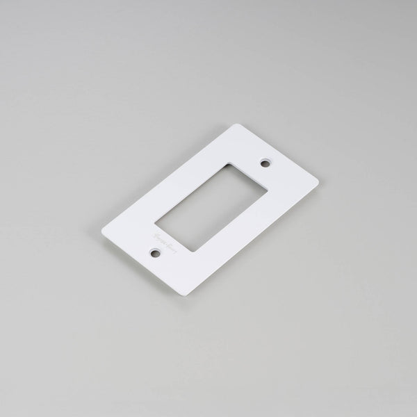 1G PLATE / POLYCARBONATE / WITH LOGO