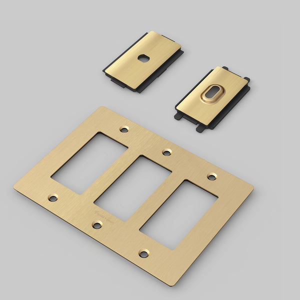 3G PLATE / POLYCARBONATE / WITH LOGO