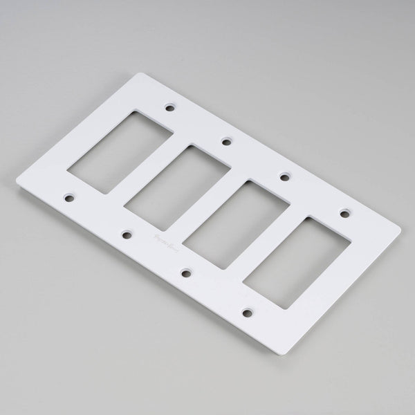 4G PLATE / POLYCARBONATE / WITH LOGO