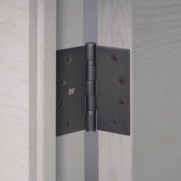 DOOR HINGE / SET OF 2 / 4 X 4 INCH