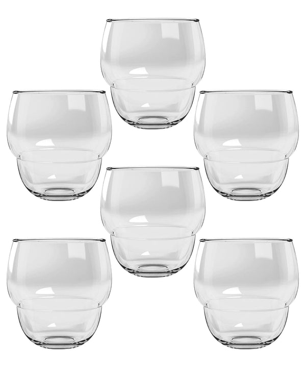 Stacking Bubble Tumbler, Clear, 14 oz.